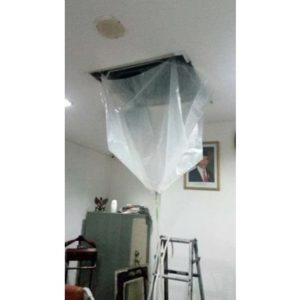 Plastik Cuci AC Cassete 5Pk Tebal 0.16mm | Plastik Cover Service AC