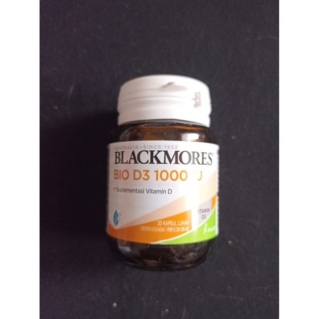 BLACKMORES BIO D3 1000 IU 30 KAPSUL SUPLEMENTASI VITAMIN D