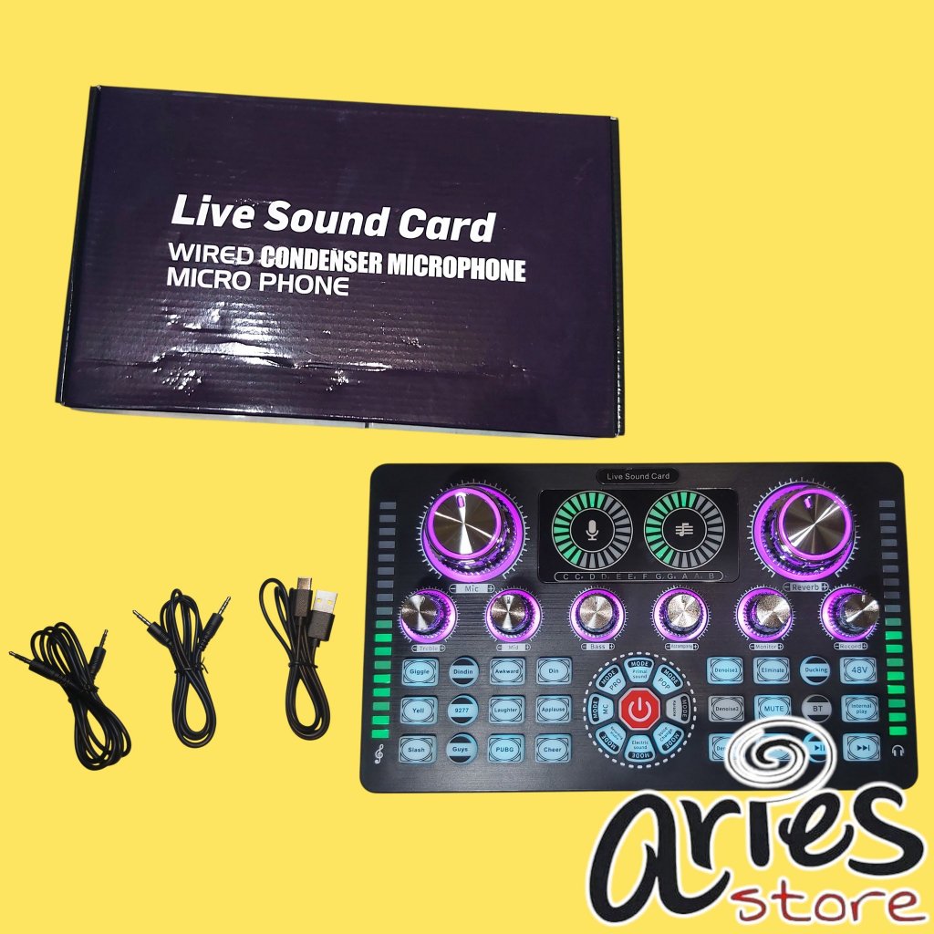SOUNDCARD Q7 BAGUS LIVE SOUND CARD Q7
