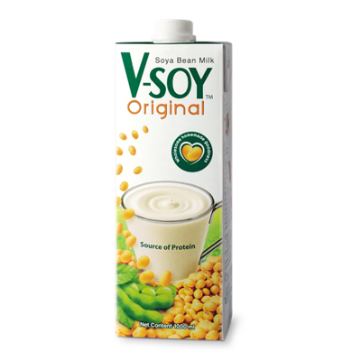 V Soy Original Soy Milk - 1 Ltr