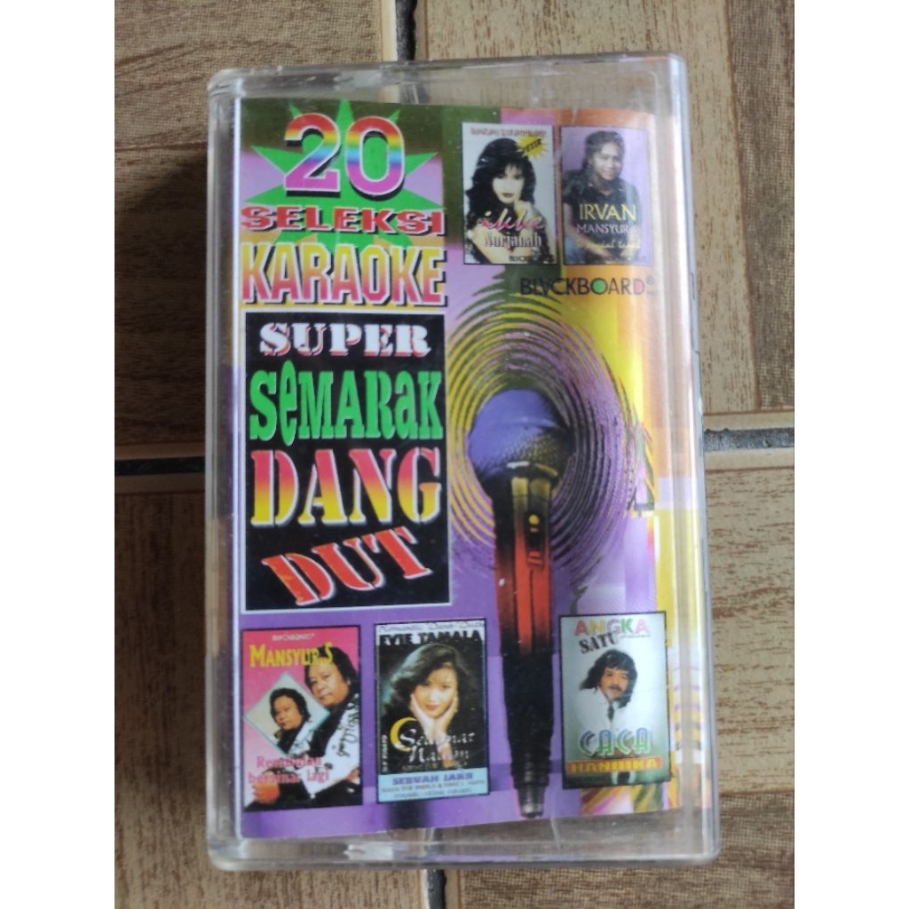 kaset pita 20 seleksi karoeke super semarak dangdut