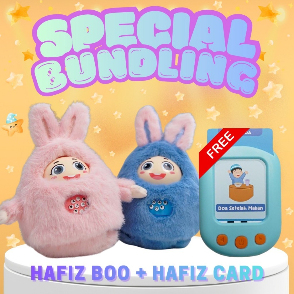 (PROMO 11.11) HAFIZ CARD NEW BUNDLING HAFIZ BOO/HAFIZ POSTER/HAFIZ GO