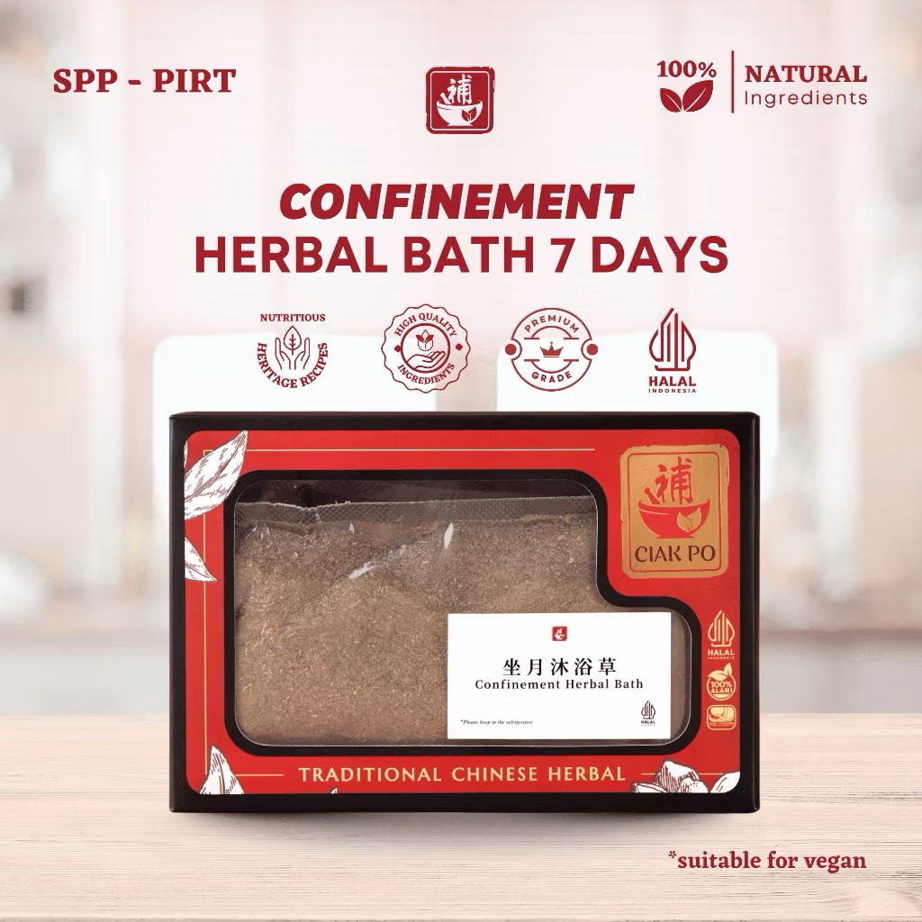 Ciak Po - Herbal Bath 5 Hari Untuk Ibu Melahirkan /Confinement Herbal Bath
