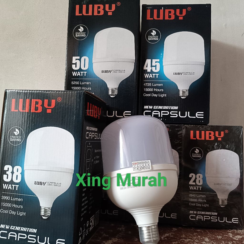 Lampu Led Capsule Luby