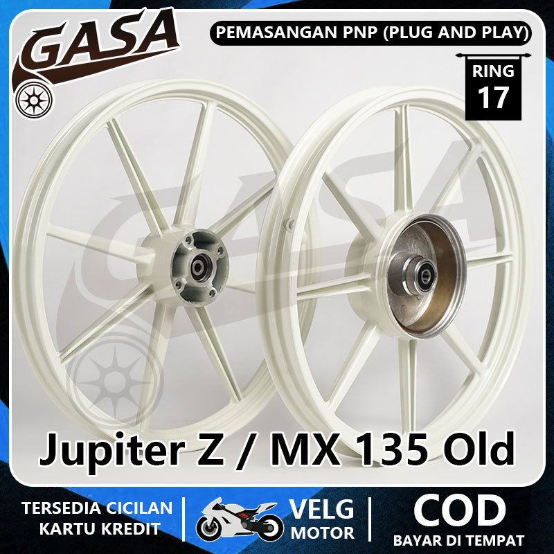 VELG BIKINGBOY PALANG 8 RING 17 untuk Jupiter Z New / Z1 / MX 135 Old / Vega ZR VELG RACING ALLOY RI