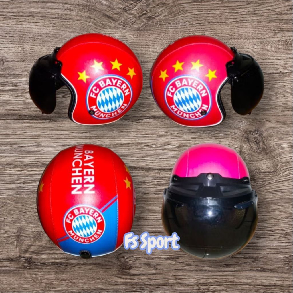 HELM RETRO BOGO BAYERN MUNCHEN