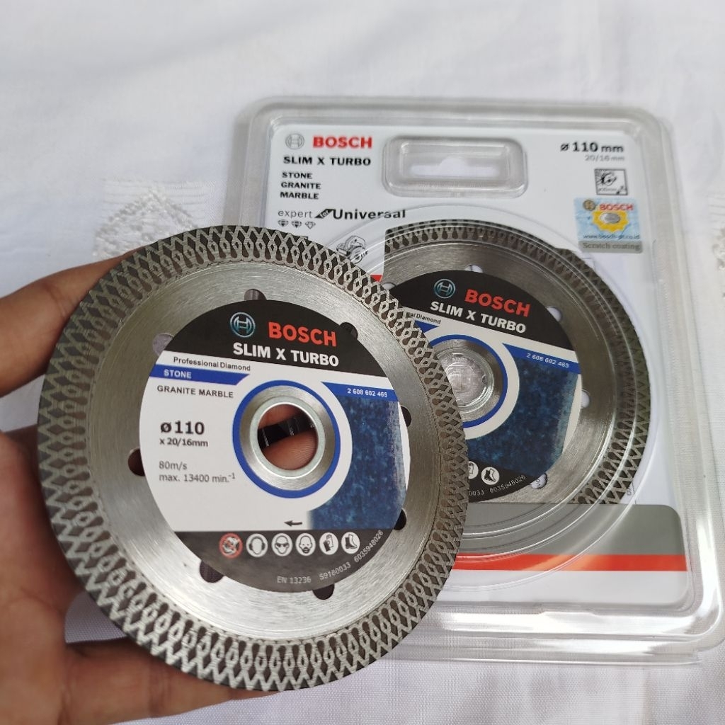 Tokofinaaaa Mata Gerinda Pemotong Granit Keramik Slim X Turbo Batik Diamond Wheel Mata Pisau Granit