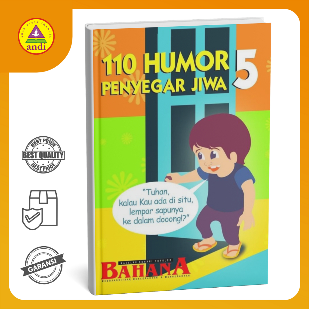 Buku Rohani Andi - 110 Humor Penyegar Jiwa 5 (Penerbit Andi)