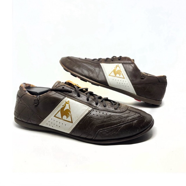Le Coq Sportif Sneaker Kasual Sepatu Pria Kulit size 46