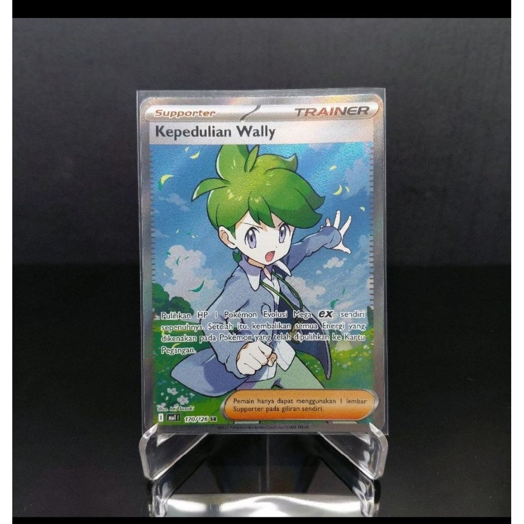 Kartu Promo Pokemon kepedulian wally SR
