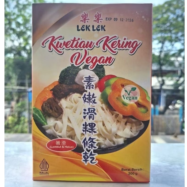 Kwetiau Kering Lek Lek Vegan Vegetarian & Halal