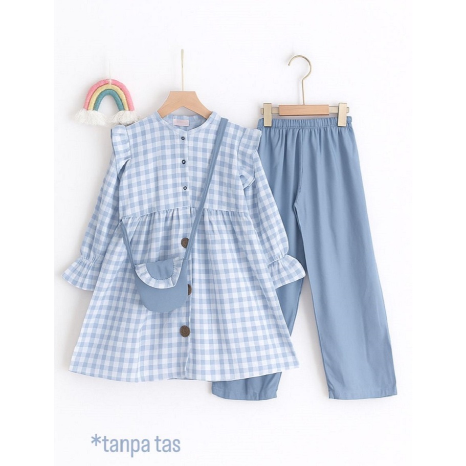 Setelan anak prempuan terbaru 2025-Holala set kids,setelan anak 3-12tahun {tanpa tas}