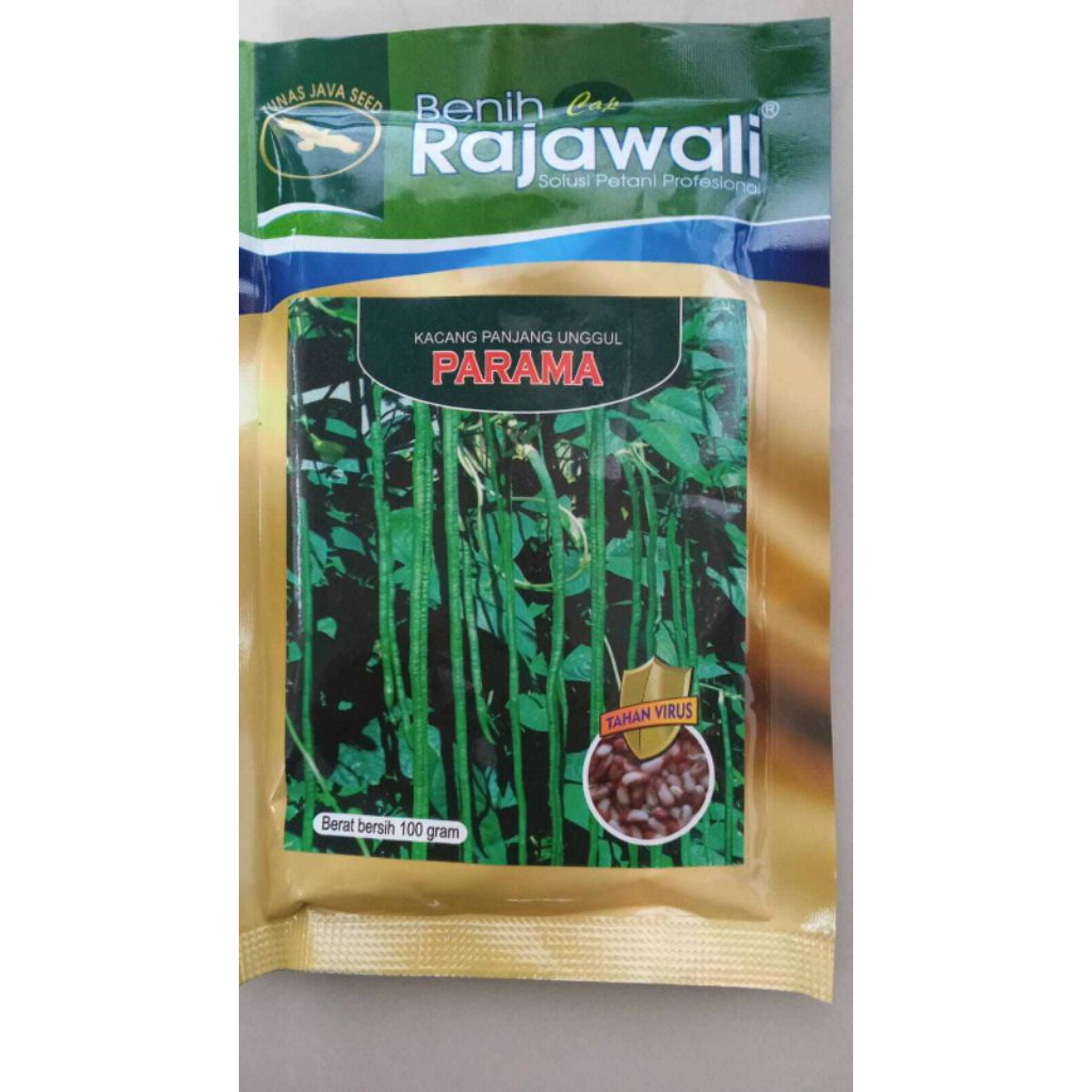 Benih Unggul Kacang Panjang PARAMA 100 gr Rajawali Seed