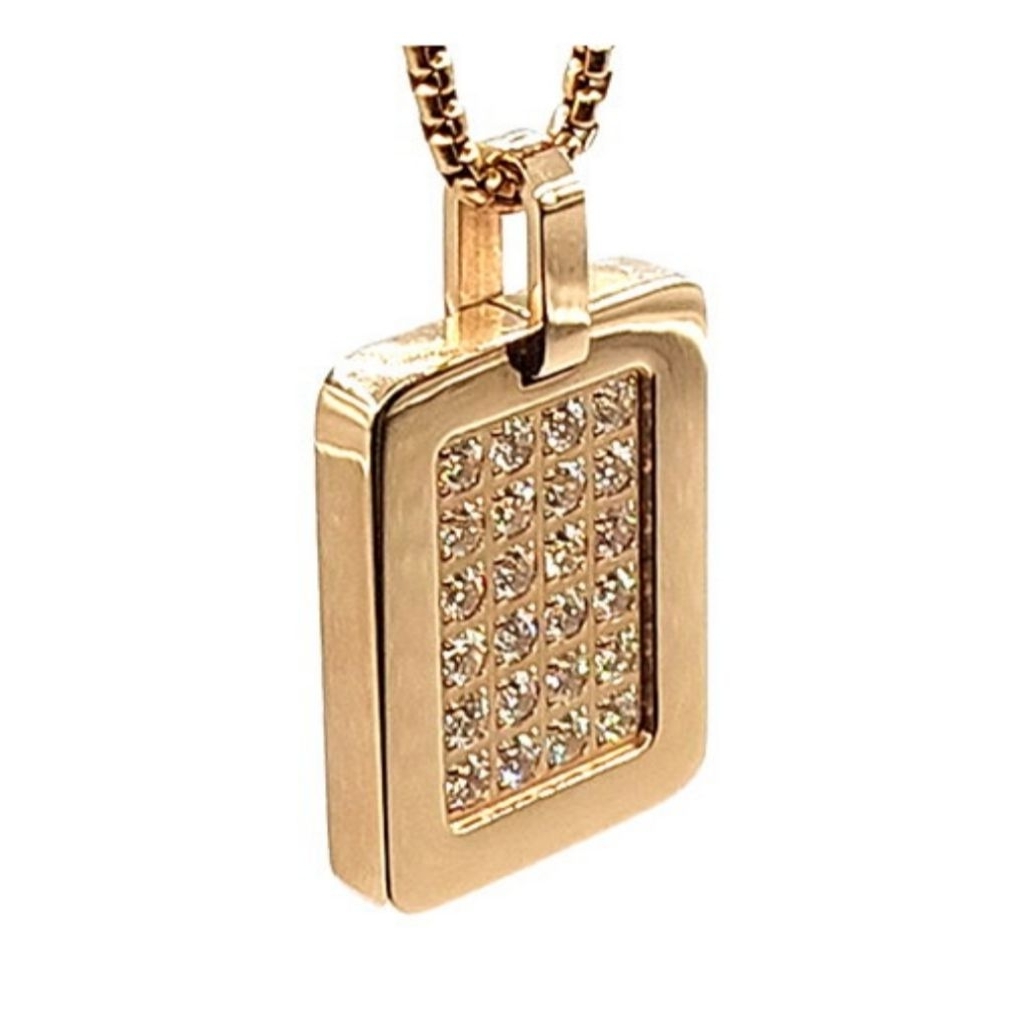 kk liforce rose gold 24 stone