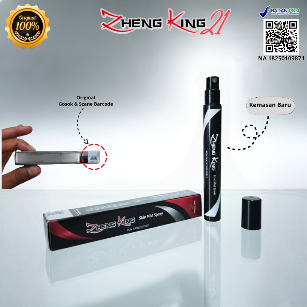 Zheng King Skin Mist spray antiseptic Original 100% Membantu merawat area lipatan