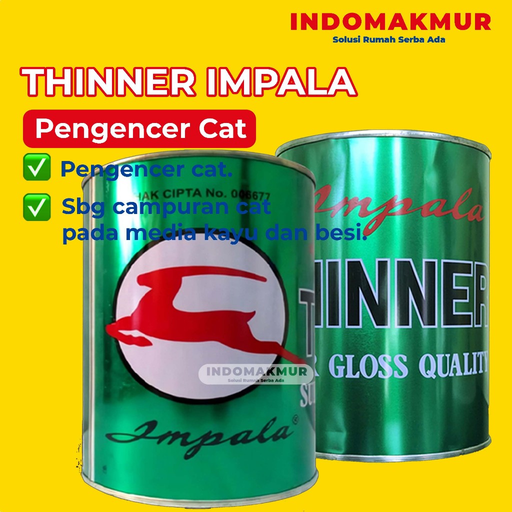 Thinner Impala Pengencer Cat Minyak 1Kg
