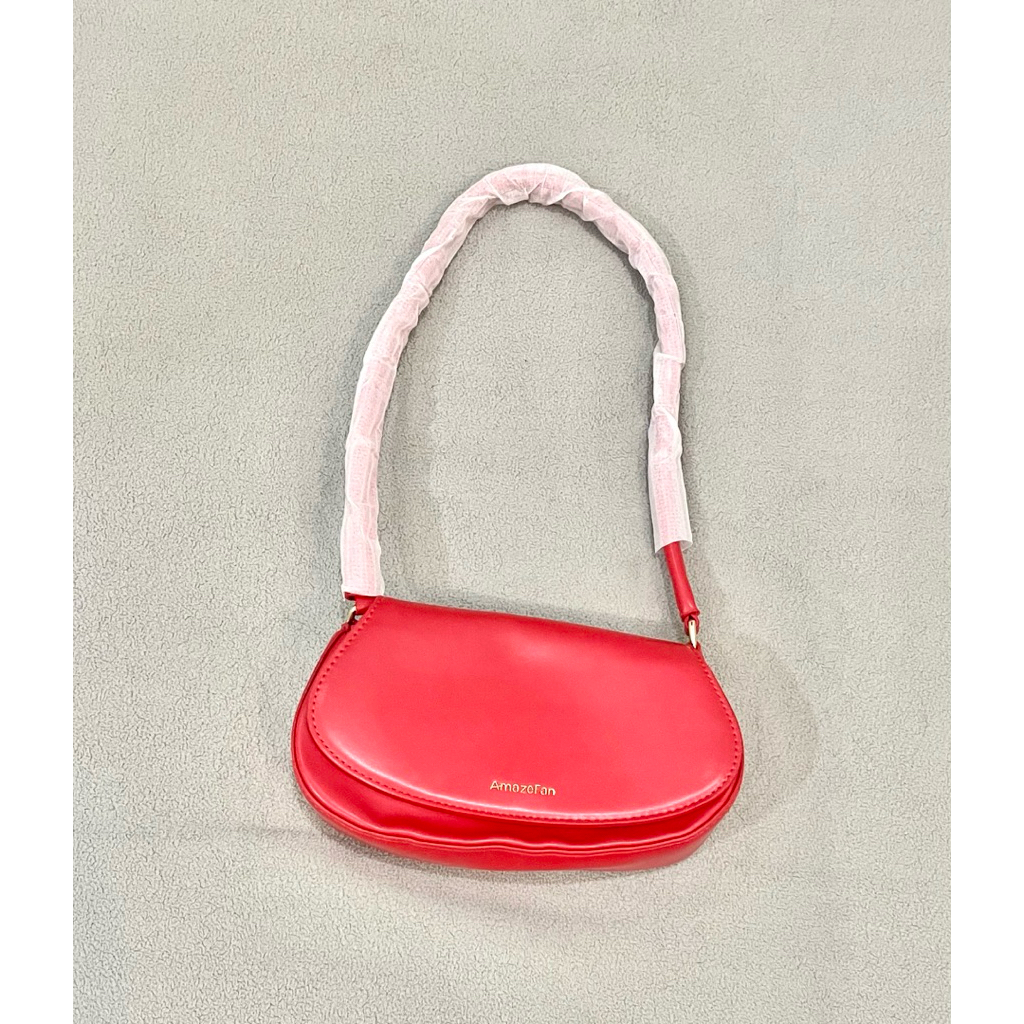 Amazefan Tas Slempang Wanita Merah