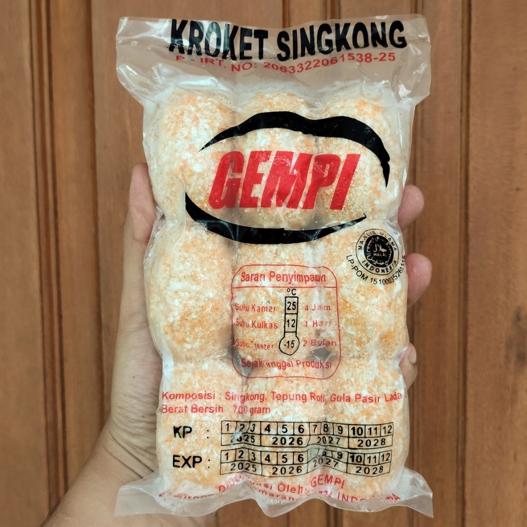 Kroket singkong gempi