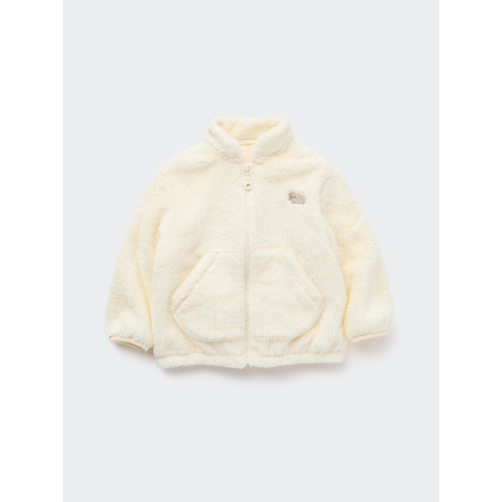 jaket anak Uniqlo sz 90 cream