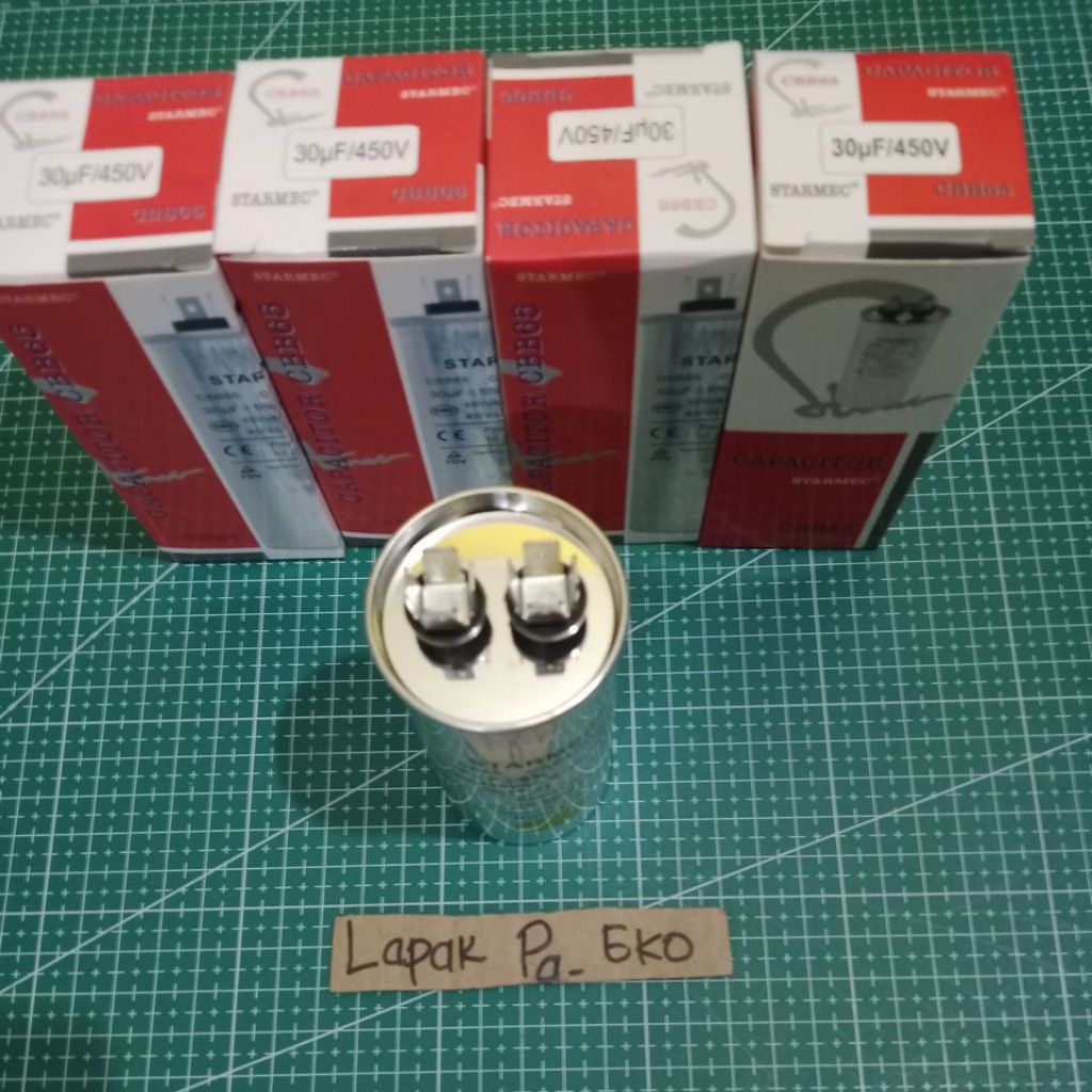 KAPASITOR AC 30UF/450 STARMEC
