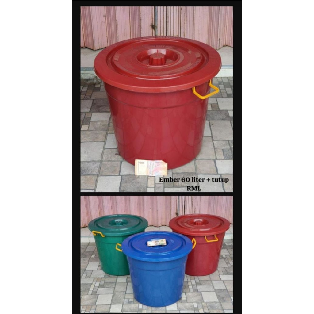 *EMBER 60 LITER TUTUP RML