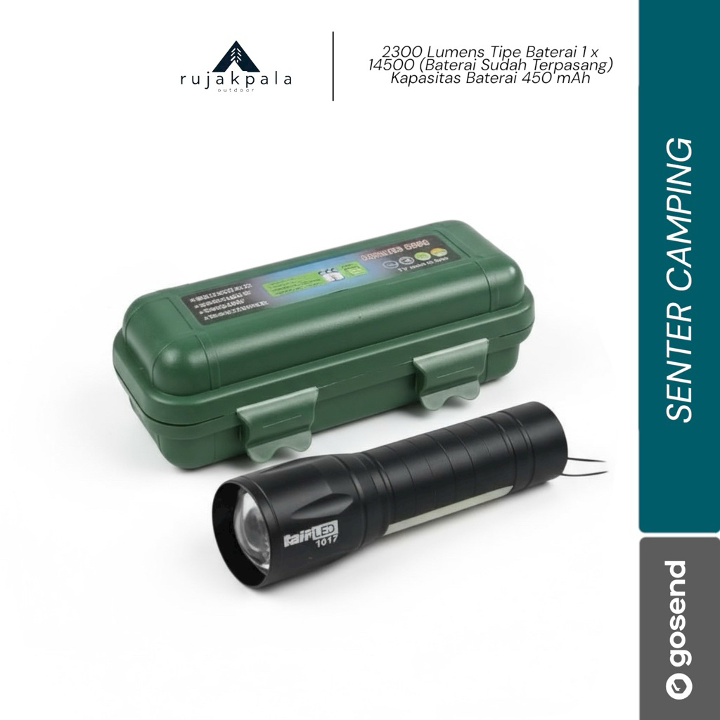 senter camping charger / sebter mendaki / senter camping