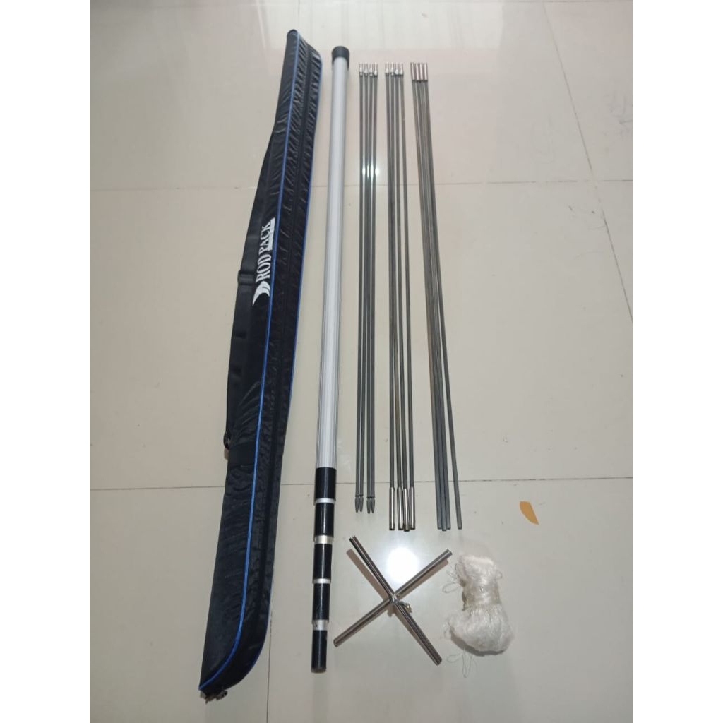 Anco praktis, angkatan teleskopik alumunium, gligen 3ptongan full hitam