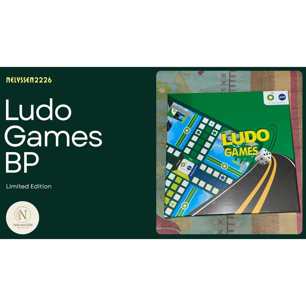 [LIMITED EDITION] Monopoli Ludo Chutes and ladders - Hasbro Asli (Board Game BP-AKR) (READY)