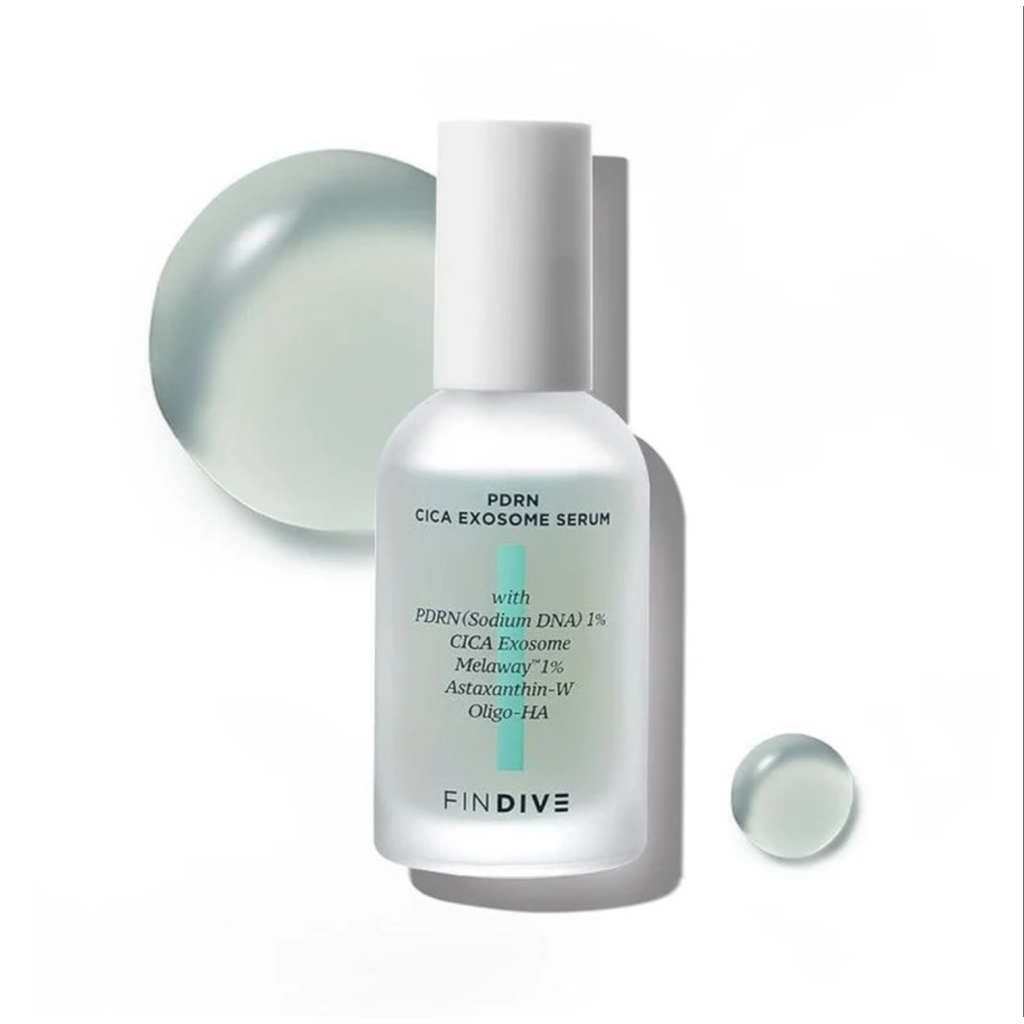 FINDIVE PDRN Cica Exosome Serum | Bubble Toner Original Made in Korea