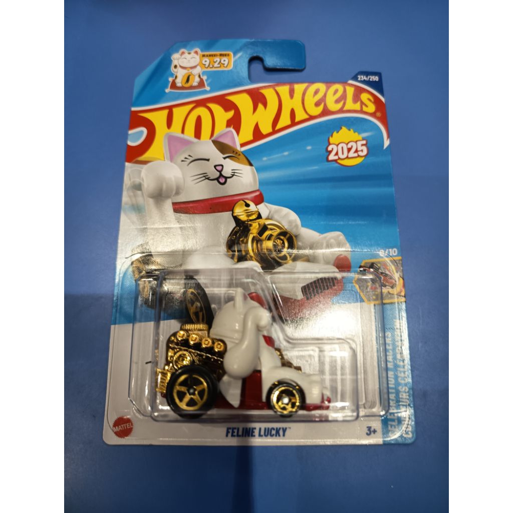 Hotwheels feline lucky