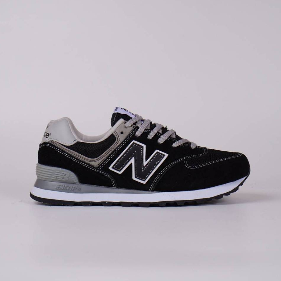 PERV SNEAKERS NB574EGK BLACK GREY - NB574