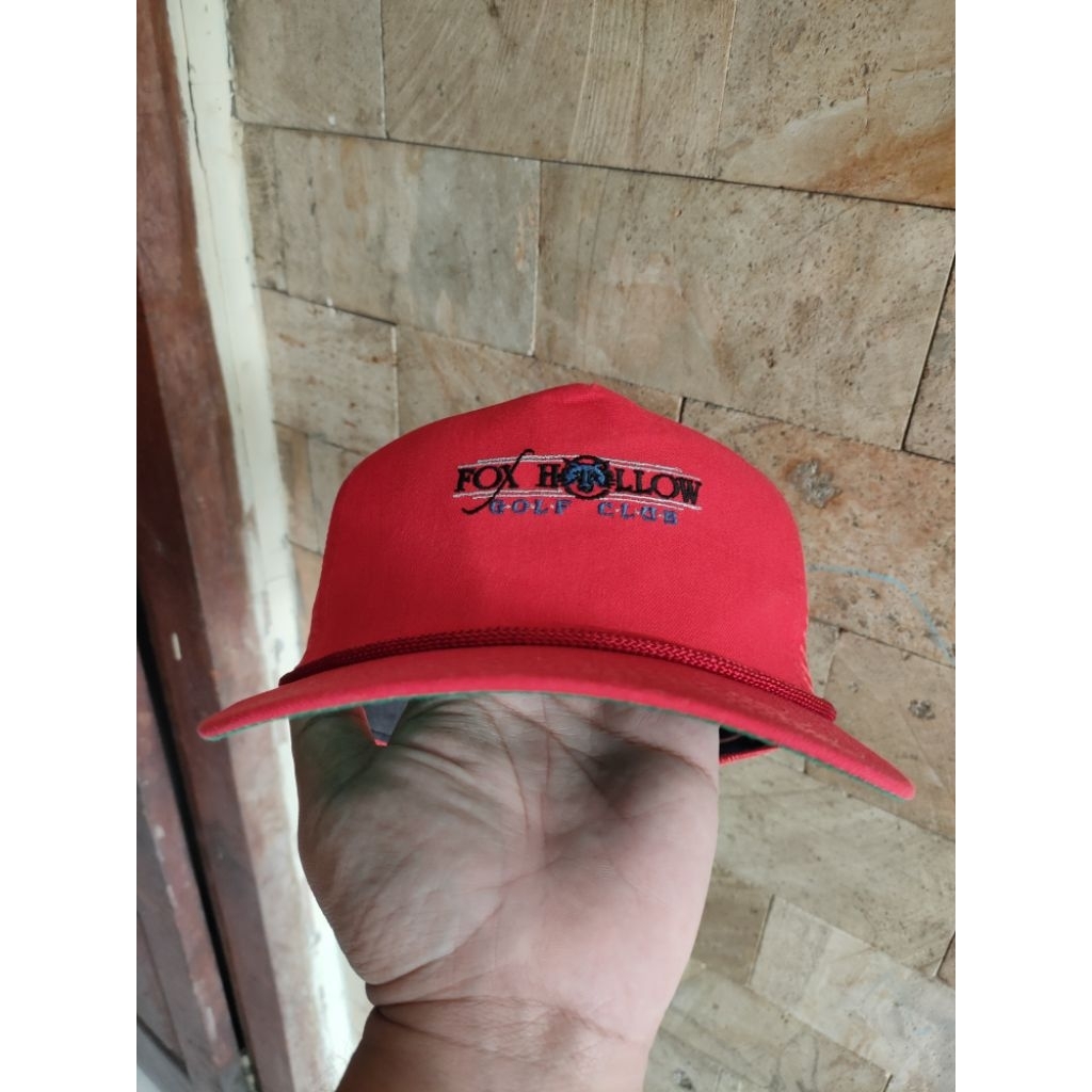 Topi Rope Hat Golver Made In Usa Original Scnd Fashion Pria/Wanita