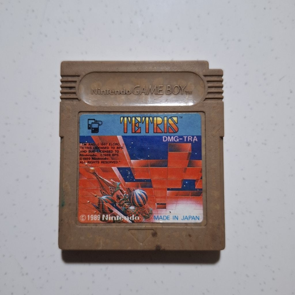 Kaset Gameboy DMG GBC Tetris Original Second