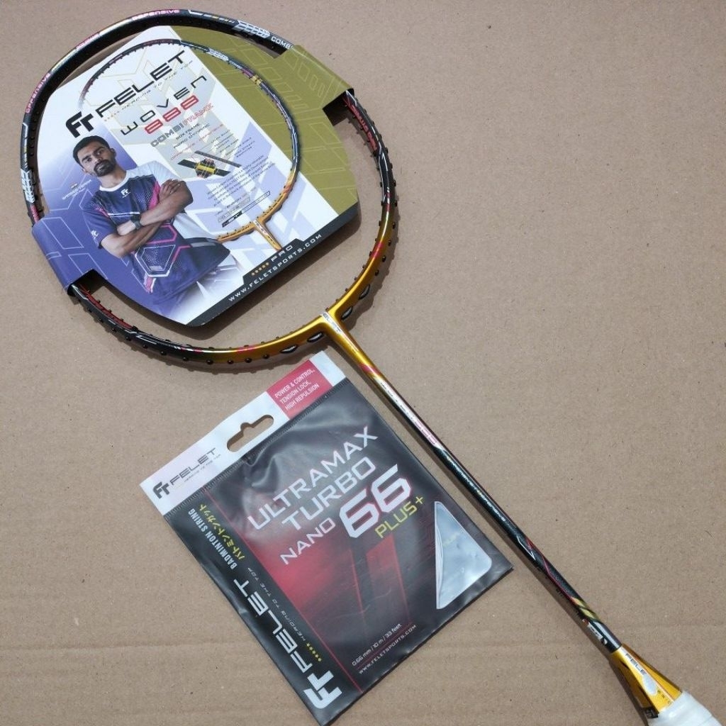 Raket Badminton Felet Woven 888 & 999 Original