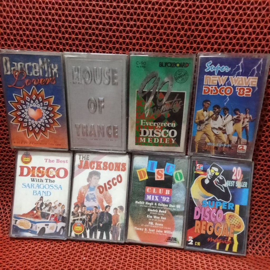SALE KASET PITA DISCO, JUAL SATUAN, CHAT JUDUL KEPENJUAL COVER OK PITA OKE BARANG TOKO 100% ORIGINAL