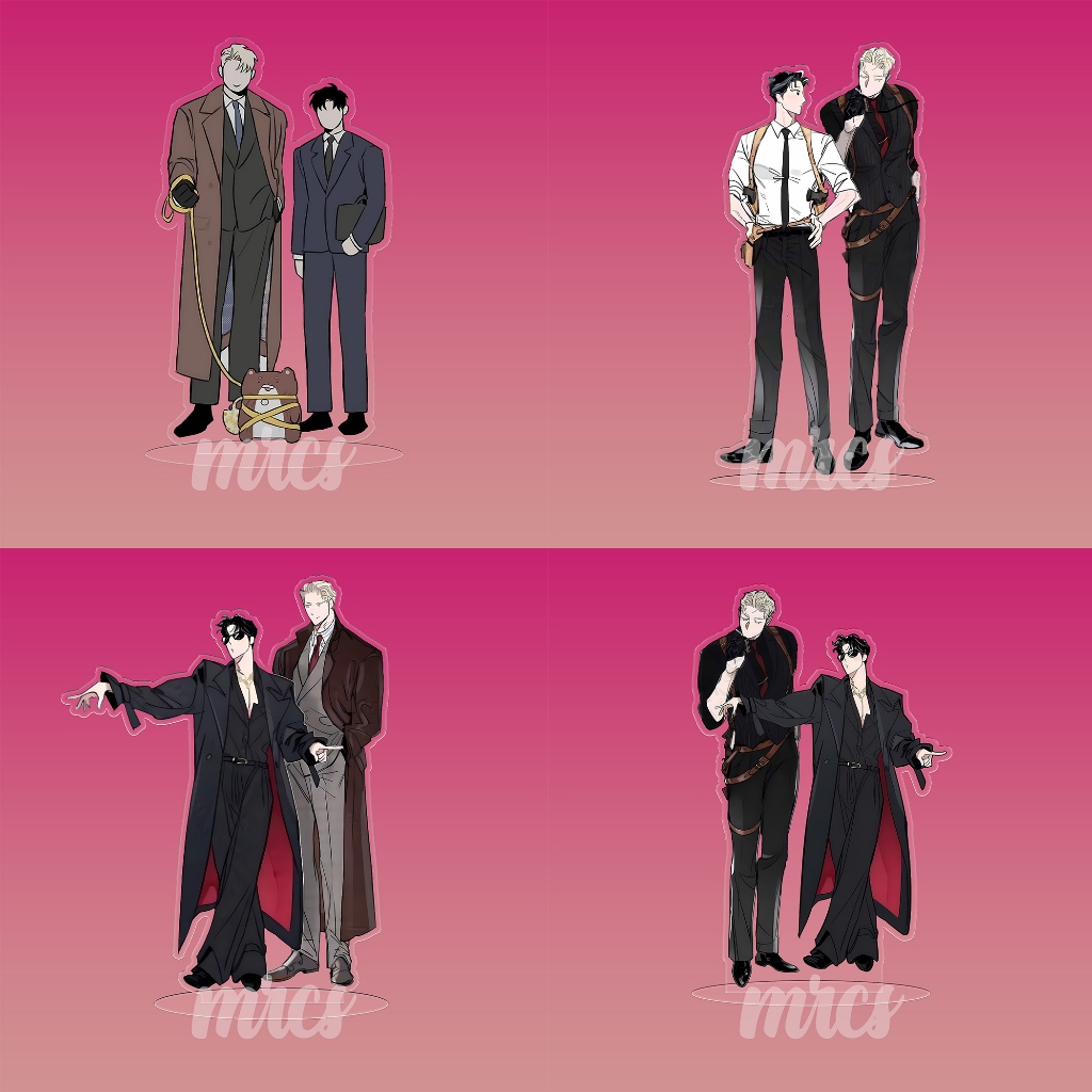 Acrylic Stand Roses and Champagne – Merchandise Manhwa Keren