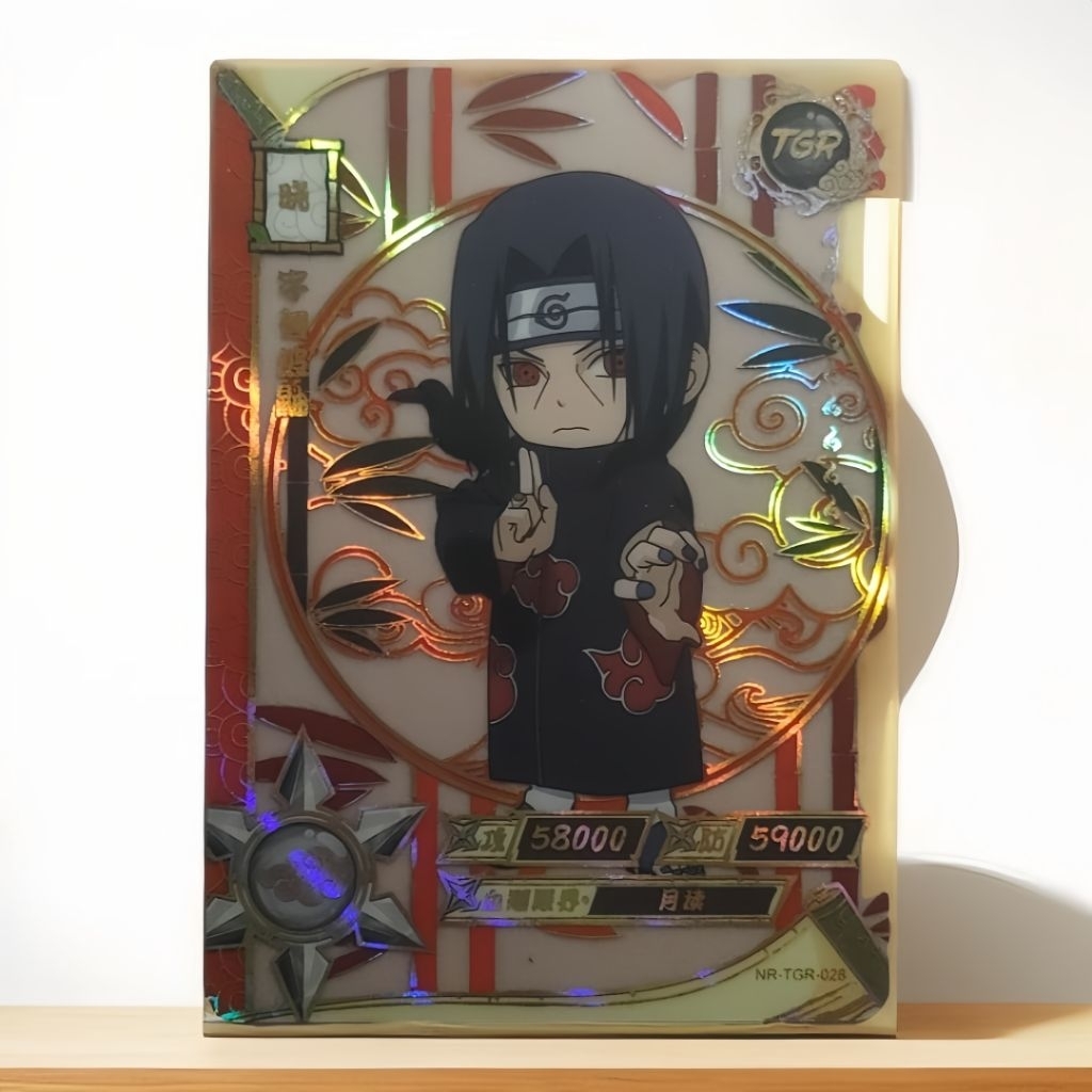 Naruto Kayou Chinese Card - Itachi uchiha Akatsuki NR-TGR-028Clear Card TGR