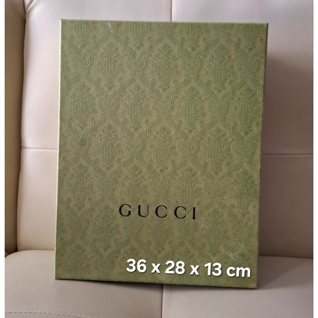 box prada dan gucci authentic