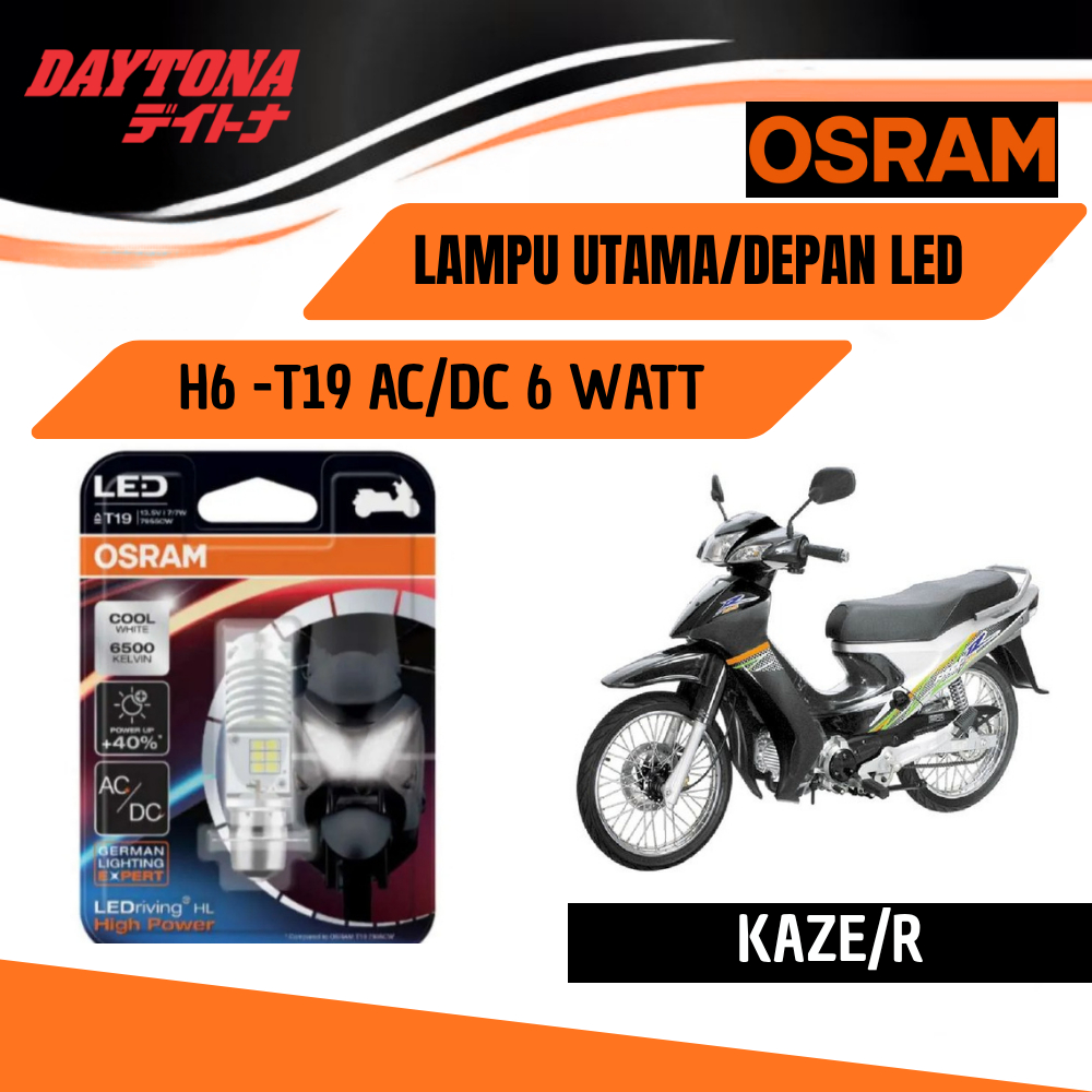 Lampu Depan Led Kawasaki Kaze/r Osram Original H6-T19