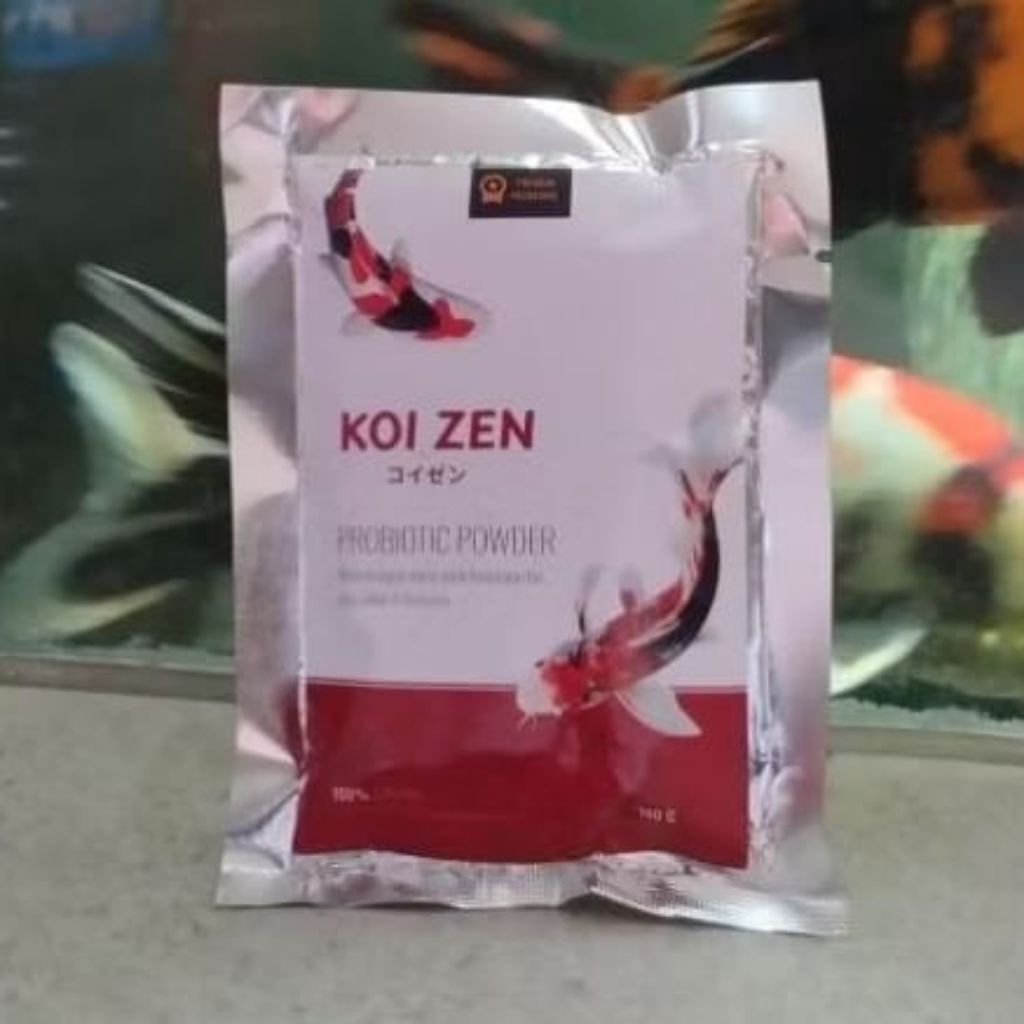 Probiotik Ikan KOI ZEN Penjernih air dan Kesehatan ikan Koi 100 grm