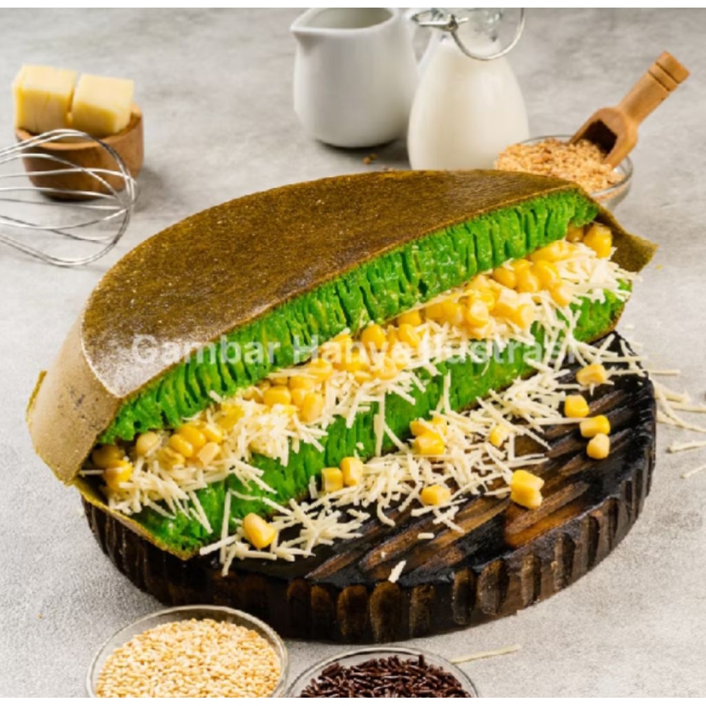 Terang Bulan / Martabak Manis Pandan 22 cm