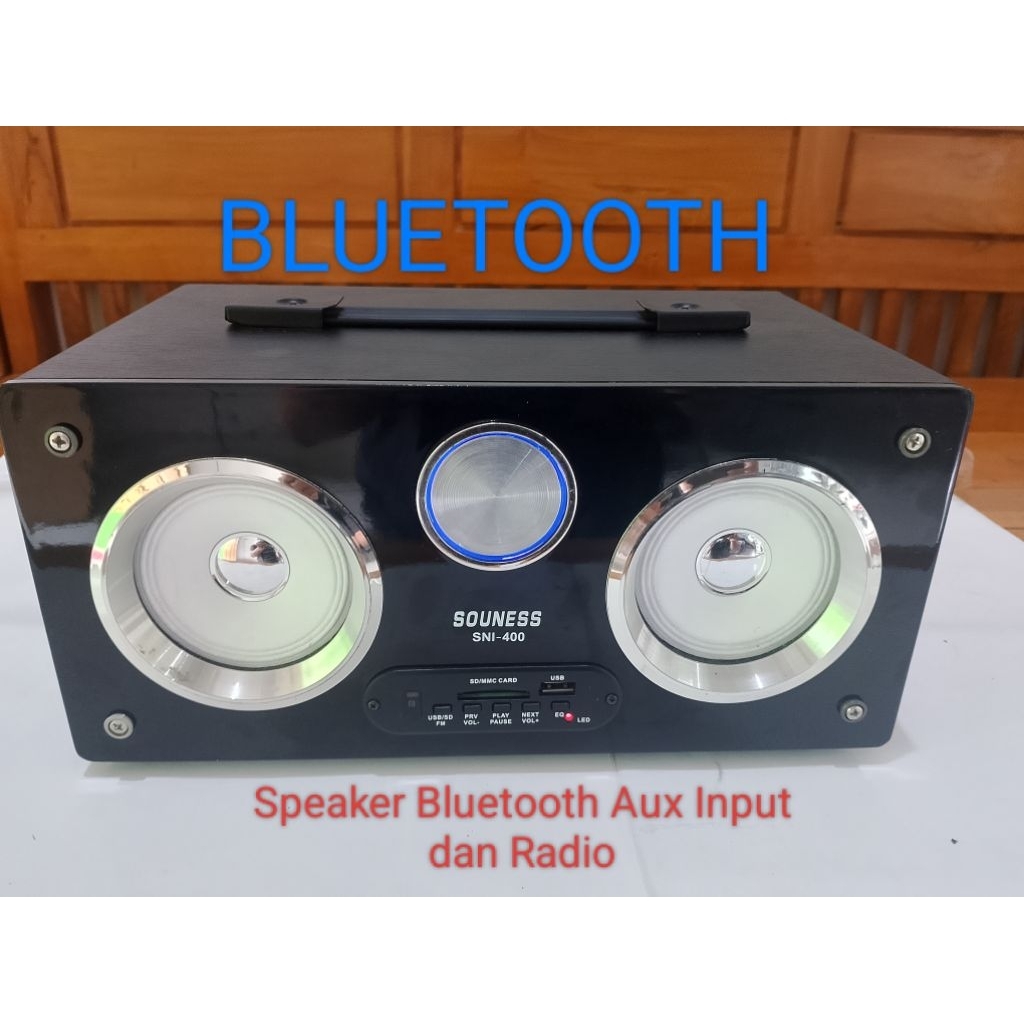 Speaker Bluetooth Aux Radio Systemmultimedia