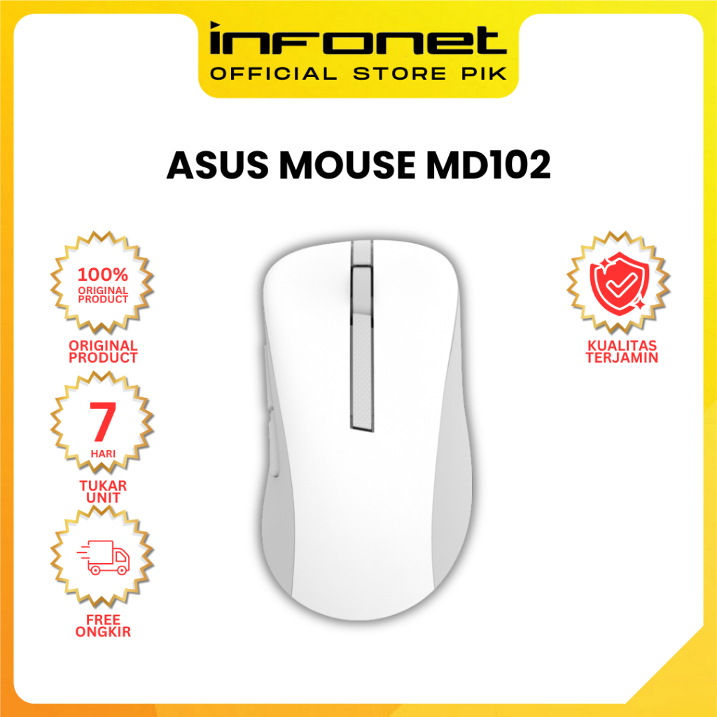 Mouse Wireless Asus MD102 Original