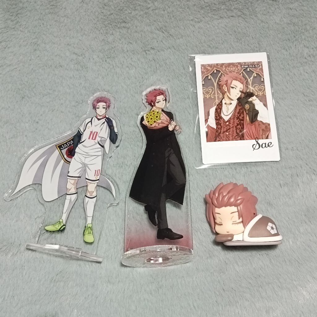 Ready Blue Lock Itoshi Sae Acrylic Stand Standee Birthday Jersey Polaroid Onemutan ver 2