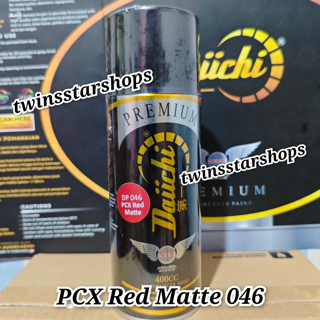 Pilok Pylox Pilox Cat Daiichi Daichi Pcx Red Matte 046 Merah Doff Dop 400Cc Daici