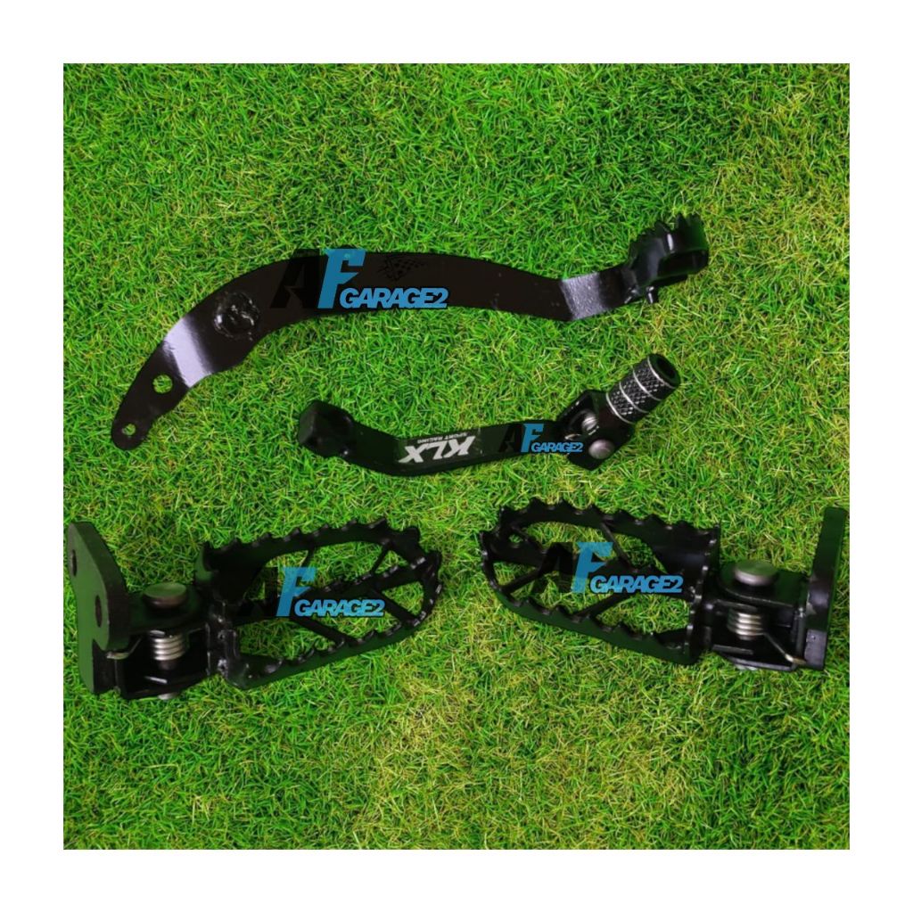 FOOTSTEP MUNDUR KLX FOOTSTEP FULSET KLX150 D-TRECKER150 SUPERMOTO FULSET