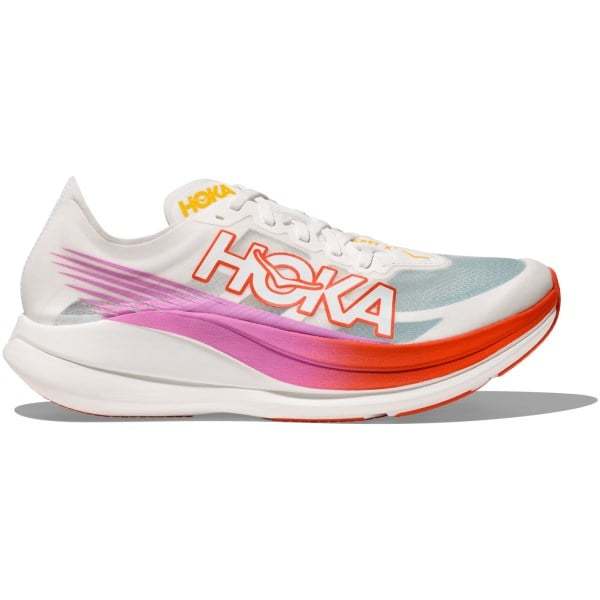 Sepatu Lari Pria Hoka One One Rocket X 2 Frost Lava HKE1127927FV