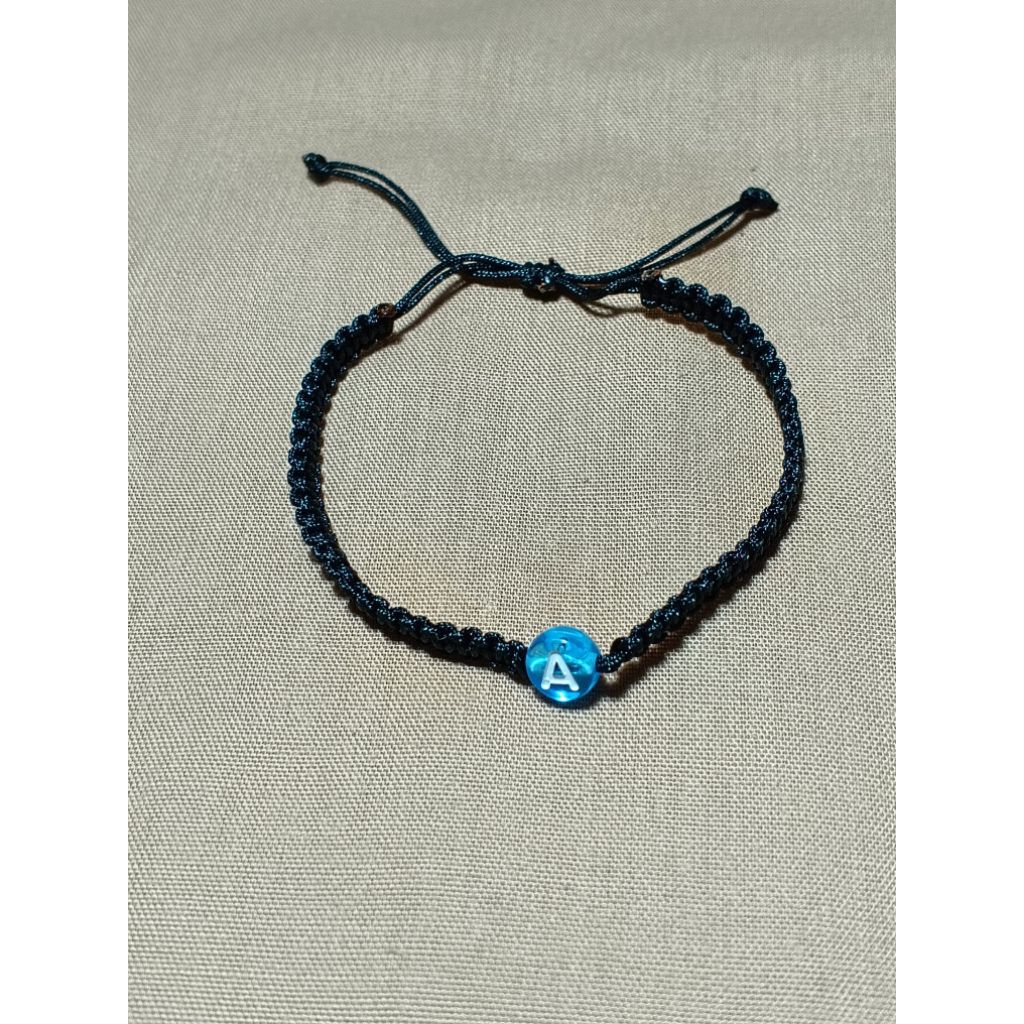 gelang serut gelang tali gelang simpel warna hitam