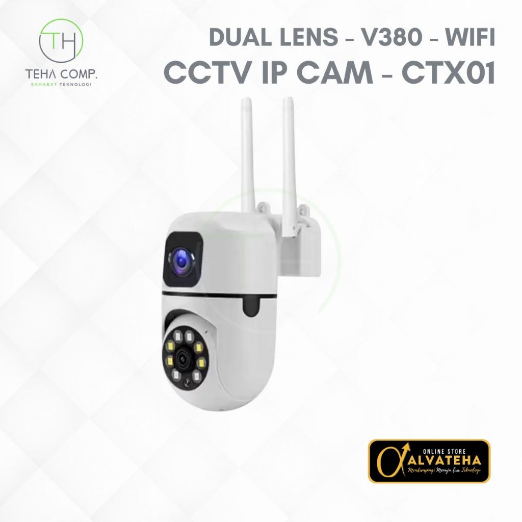 CCTV IP Cam 8MP 5MP Wireless Outdoor Camera WIFI Audio V380 Dual Lens