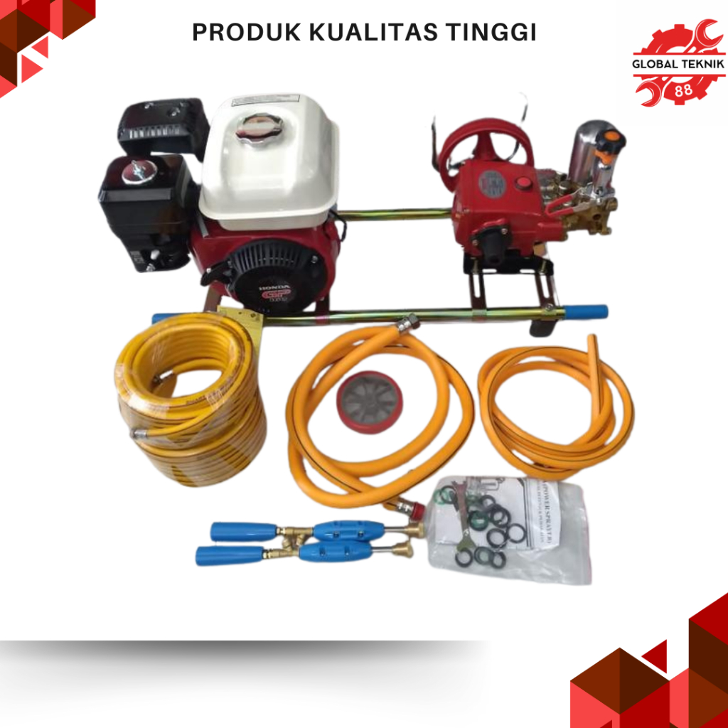 Paket Mesin Steam HONDA GP-160 - Sprayer 22